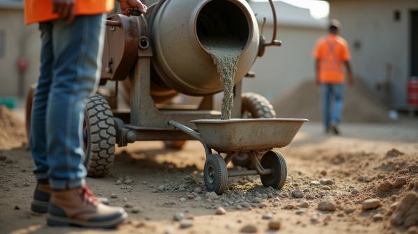Choisir une bétonnière adaptée pour vos travaux de béton
