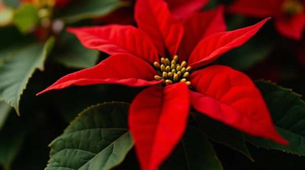 Fleur de noël poinsettia : conseils pour en prendre soin